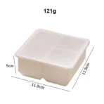 silicone Ice Cube with lid