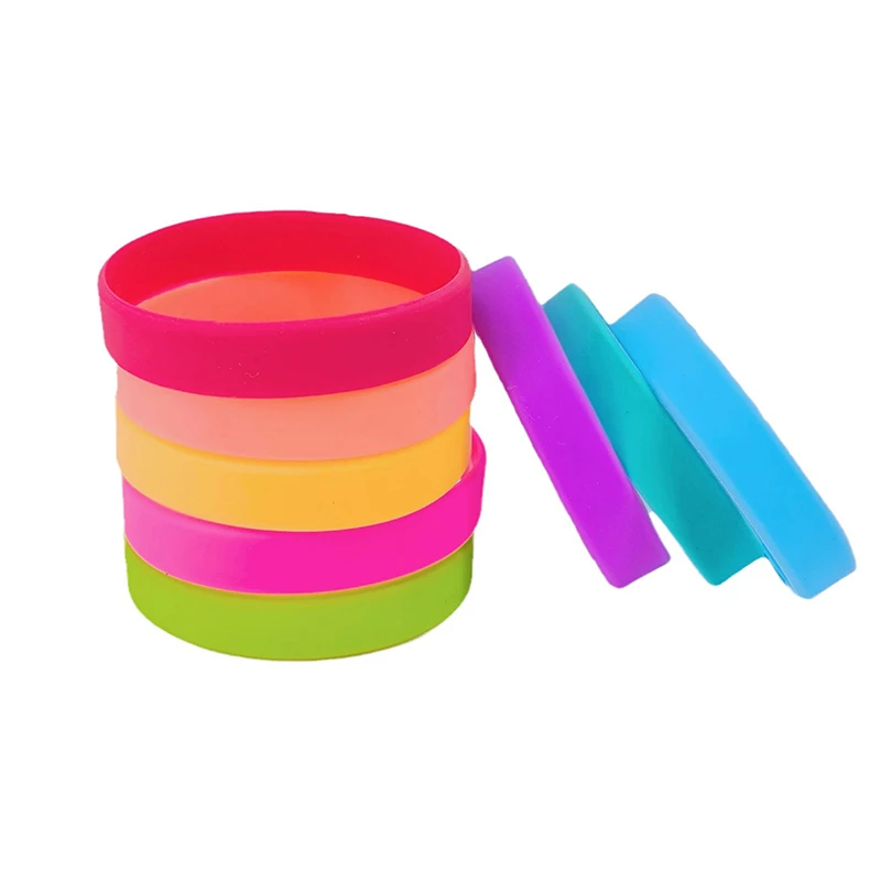 Silicone wristbands with logo