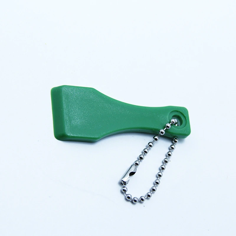 Plastic Scraper Keychain