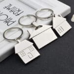 House Shaped Keyring