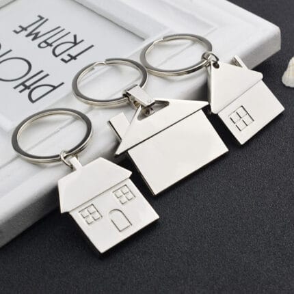 House Shaped Keyring