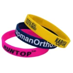 Silicone awareness wristbands