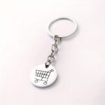 shopping cart keychains