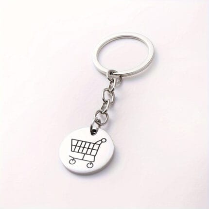 shopping cart keychains