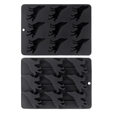 wolf Shaped Ice Cube Trays