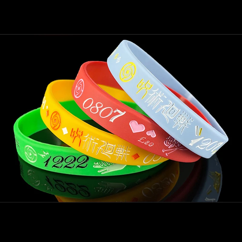 Silicone wristbands with logo