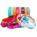 Silicone wristbands with logo