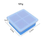 Silicone 4-Cube Ice Mold