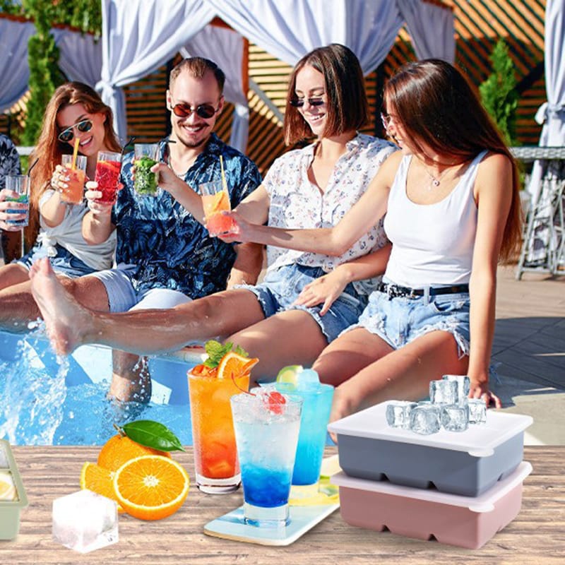 silicone Ice cup tray 