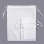 Custom Logo Double String Dust Bag flocking material made top quality design and sample free Model No. ENJOYHOUSE-255 - Image 7