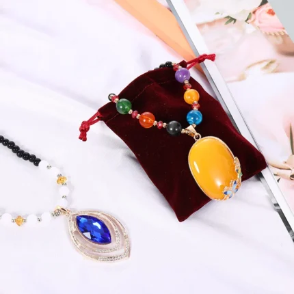 flocking jewelry Bags