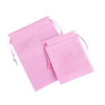 Custom Logo Double String Dust Bag flocking material made top quality design and sample free Model No. ENJOYHOUSE-255 - Image 4