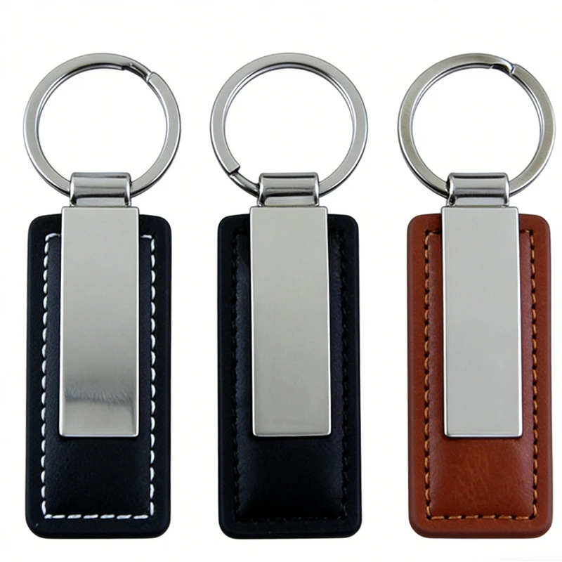 Car Leather Keychain
