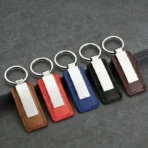 Car Leather Keychain good quality fast production Manufacturer Wholesale Key holder Custom Brand Souvenir Promotional PU Keyring ENJOYHOUSE-273 - Image 8
