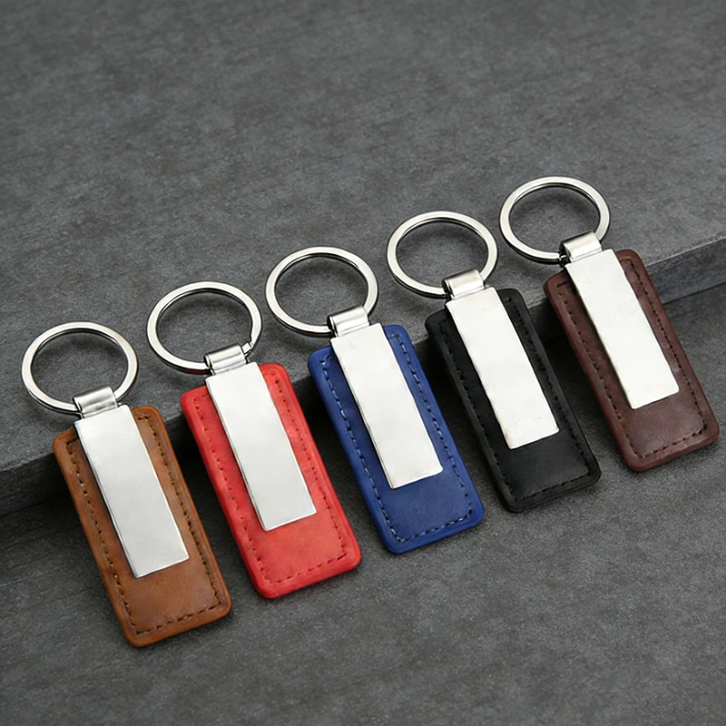 Car Leather Keychain