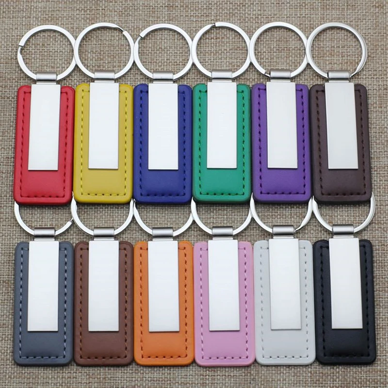 Car Leather Keychain