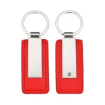 Leather colorful PU Keychains