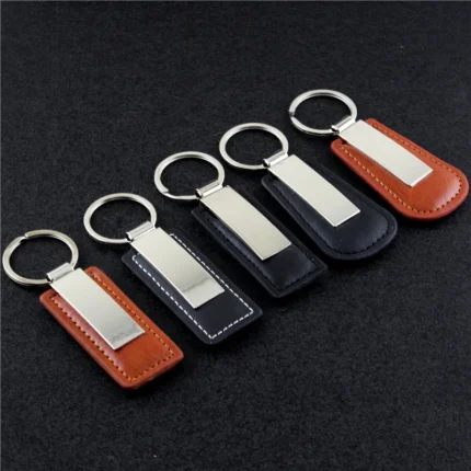 Car Leather Keyring